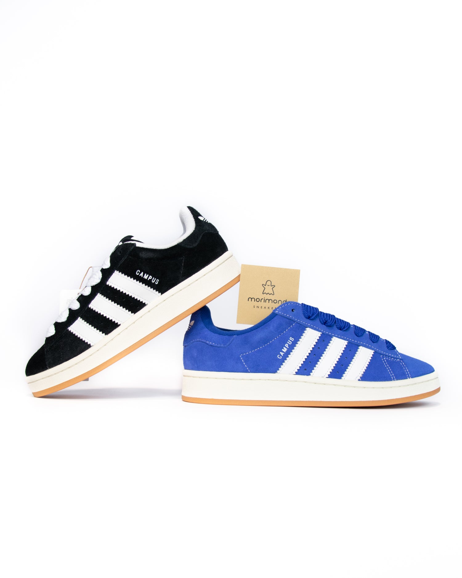 adidas campus 00s black white and blue white